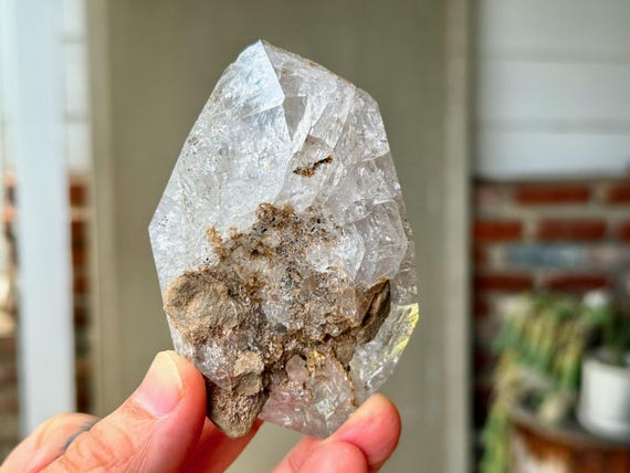 Herkimer Diamond, 215g, New Find, Third Eye Chakra, Highest Vibration, Universal Life Force, New York W920