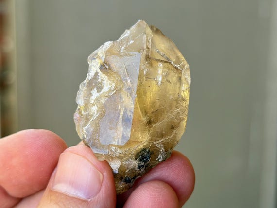 Elestial Citrine, All Natural, 37g, Creativity & Manifestation, Solar Plexus Chakra, Aracuai, Minas Gerais, Brazil A793