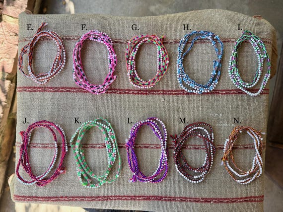 Watana Ties, Traditional Andean Bracelets, Peruvian Despacho Tie for Mesa & Manta, Good Luck and Protection, Made in Peru