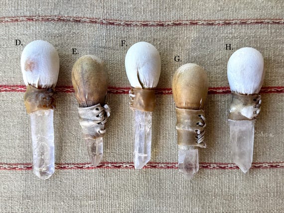 Shaman Rattle with Native Andean Quartz, Handcrafted for Shamanic Ceremony & Sound Healing, Handmade in Peru's Sacred Valley
