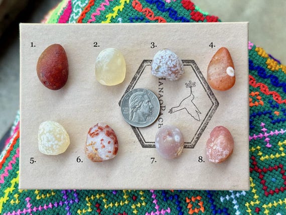 Gobi Polka Dot Agate, Choose ONE of Eight, Naturally Formed by Wind and Sand, Desert Stone of Transformation and Transcendence, China T634