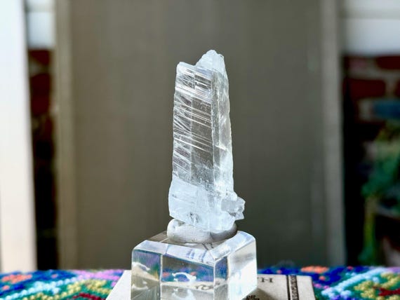 Nifontovite, AAA Water Clear & Terminated, 24.8g, Rare Find, Crown and Pineal Chakra, Charcas, San Luis Potosi, Mexico A361