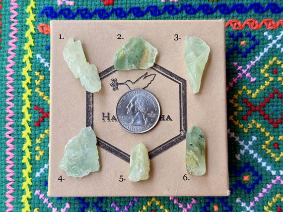 Dream Quartz, Green Epidote Inclusion, Choose ONE of Six, Dream Interpretation & Past Life Regression, Madagascar B364