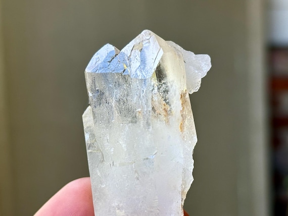 Cathedral Quartz, Lightbrary Crystal, 64g, Old Find, Akashic Record, Minas Gerais, Brazil T478