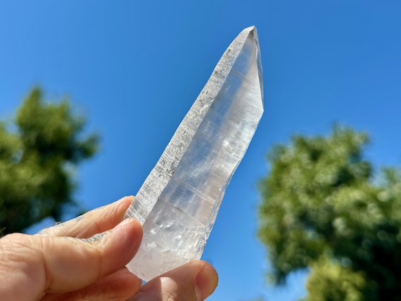 Lemurian Quartz from the Serra do Cabral Mountains, 105g, New Find, Minas Gerais, Brazil R600