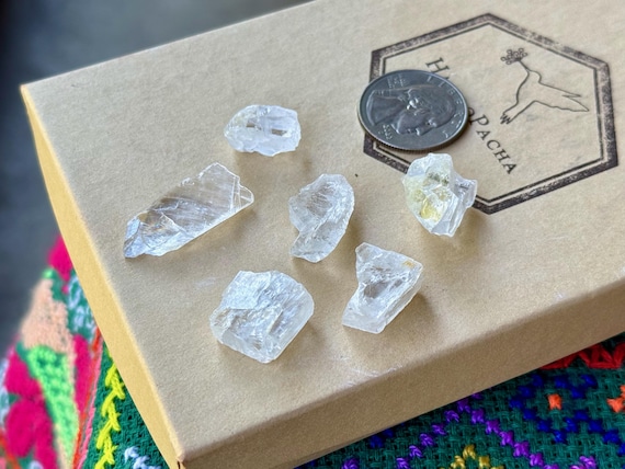 Petalite Crystal Lot, 6 Pieces, Old Find, Crown Chakra Activation, Highest Vibration, Brazil T973