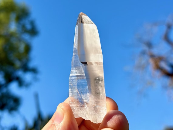Pink Lemurian Quartz, AAA Water Clear, 53g, Bahia, Brazil A192