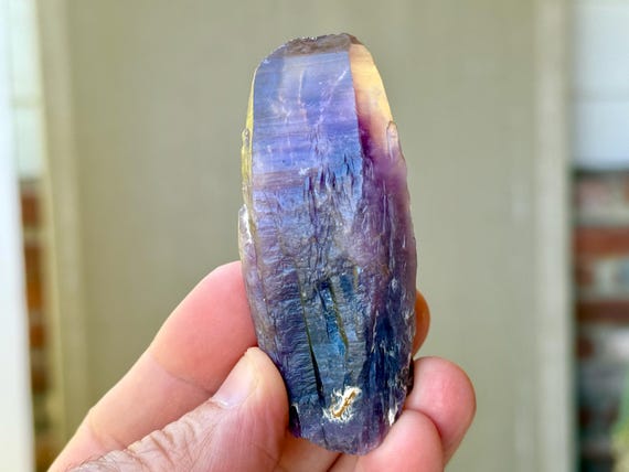 Tutu Amethyst, Tabular Formation, 64g, New Find, Crown & Third Eye Chakra, Spiritual Purification, Nigeria T378