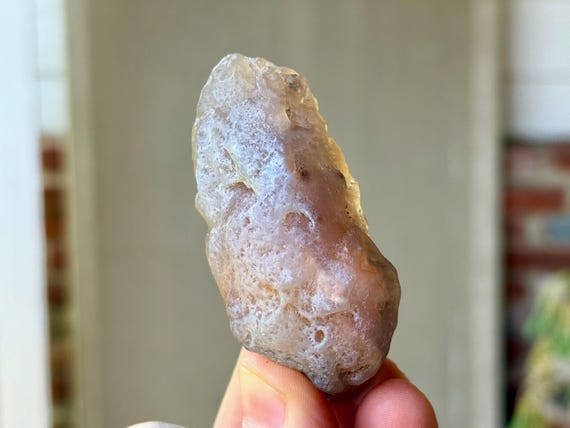Running Sand Gobi Agate, 62g, Desert Stone of Transformation, Naturally Formed with Trapped Sand Inside, Mongolia T081