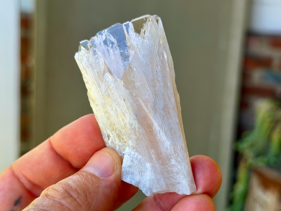 Pink Danburite, 76g, Heart & Crown Chakra, Angelic Contact, San Luis Potosí, Mexico A786