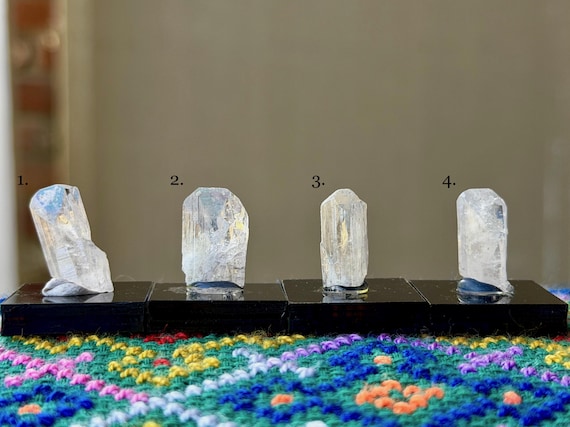 Danburite, Natural Crystals, Choose ONE of Four, Heart & Crown Chakra, Angelic Contact, San Luis Potosi, Mexico B049