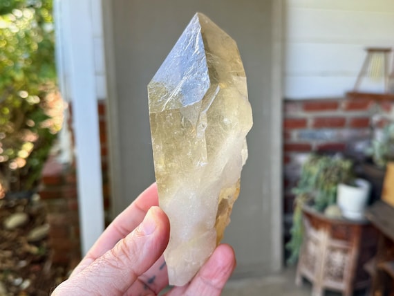 Cathedral Citrine, Isis Formation, 892g, All Natural, Manifestation & Creativity, Aracuai, Minas Gerais, Brazil V117