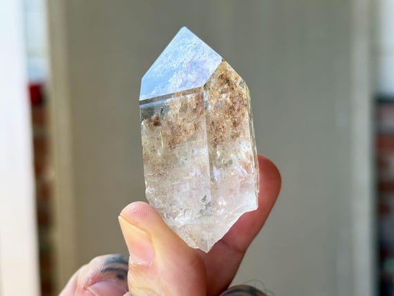 Lodolite Quartz, Water Clear, Isis Crystal, 79g, Corinto, Minas Gerais, Brazil A263