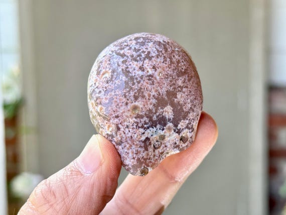 Enhydro Agate with Ancient Moving Water, 68g, Earth and Water Elements, Ocean Agate for Stability and Self-Reliance, Brazil S801