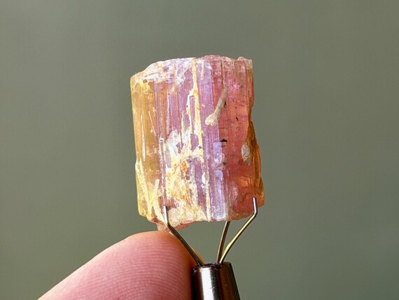 Pink Tourmaline, Pala Mine, California, 10.4g, Old Find, Collection of Robert Fitzpatrick A868