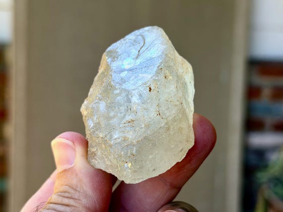 Topaz, Natural Formation with Rainbows, 125g, Self-Confidence & Creativity, Espírito Santo, Brazil B533