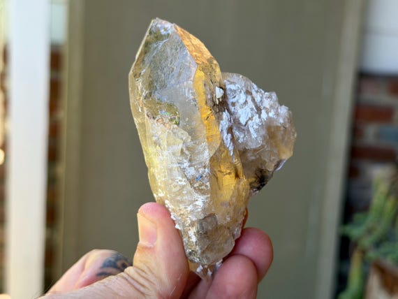 Natural Citrine, Mother & Child Formation, 223g, Nurturing Energy, Creativity and Manifestation, Aracuai, Minas Gerais, Brazil X759
