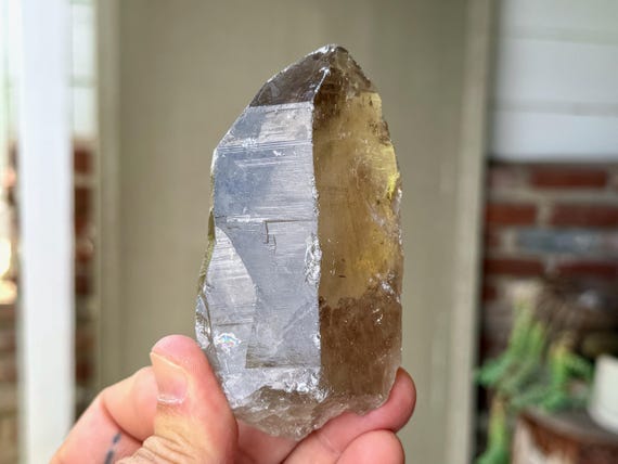 Russian Lemurian Quartz with Record Keepers, Sacred Scribe, Isis Crystal, 218g, Original Find, Oblast, Russia B041