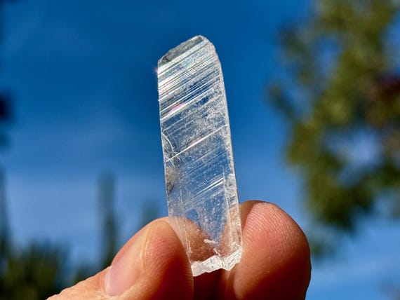 Nifontovite, Tabular Formation & Water Clear, 5g, Crown and Pineal Chakra, San Luis Potosi, Mexico T872