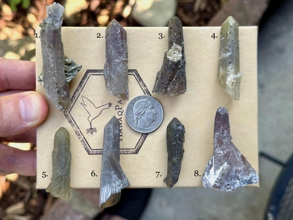 Hedenbergite & Red Hematite Quartz, Choose ONE of Eight, Heart and Root Chakra, Inner Mongolia A032