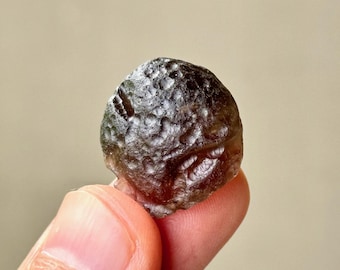 Colombianita, pseudotectita de alto grado, 7,4 g, hallazgo poco común, Piedra Rayo, cristal para el despertar espiritual, Valle del Cauca, Cali, Colombia S448