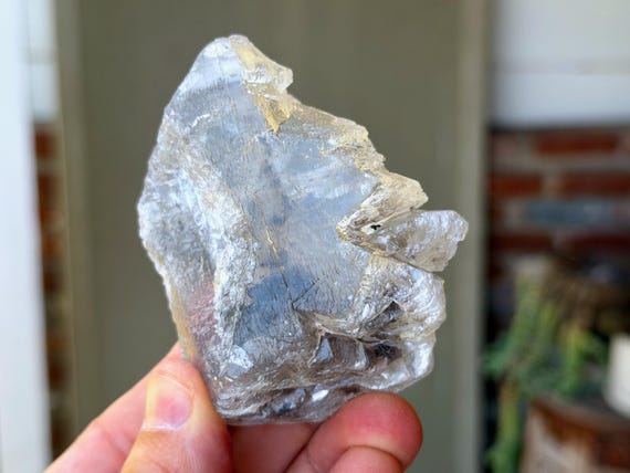 Selenite, Natural Fishtail Formation, 184g, Purification & Energetic Cleansing, Morocco B099