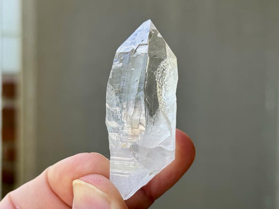 Cathedral Quartz, Water Clear, 47g, New Find, Highest Quality, Lightbrary Quartz, Taquaraçu, Minas Gerais, Brazil S728