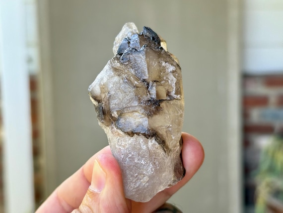 Elestial Smoky Quartz from BG3 Locale, 76g, New Find, Grounding, Protection & Manifestation, Piaui, Brazil T557