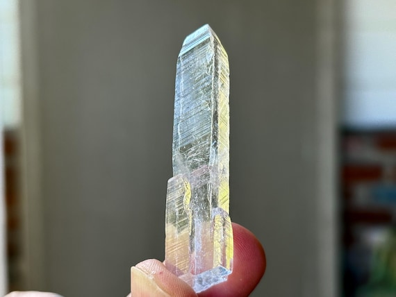 Nifontovite, AAA Water Clear & Terminated, 14g, Rare Find, Highest Vibration, Crown and Pineal Chakra, Charcas, San Luis Potosi, Mexico T649