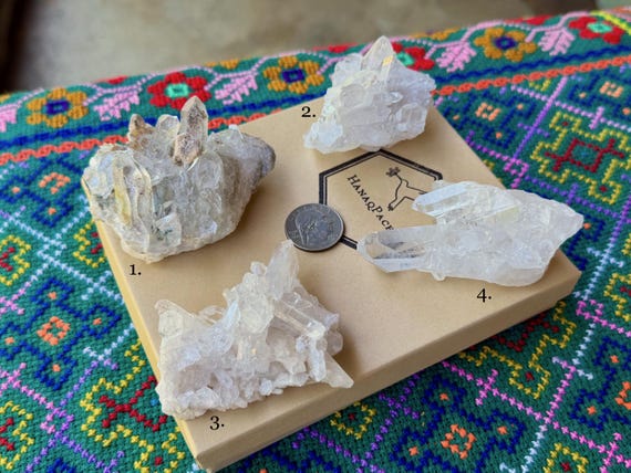 Quartz Cluster, Tomas Gonzaga Mine, Choose ONE of Four, Corinto, Minas Gerais, Brazil WS254