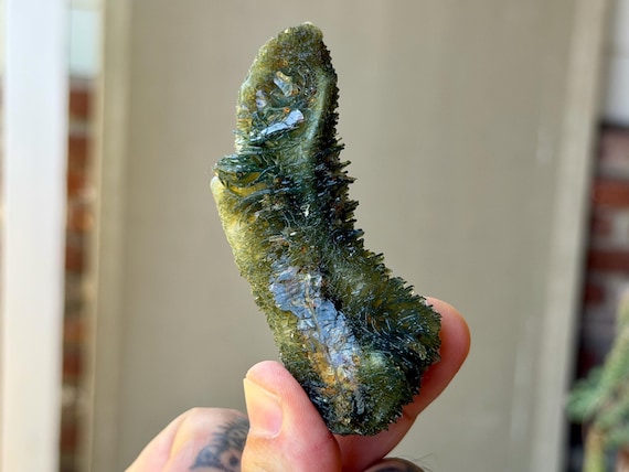 Black Mountain Gobi Agate, Fossilized Impressions, 72g, Naturally Formed, Earth & Water Energies, China B129