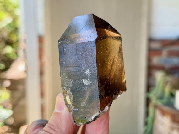 Smoky Quartz, 208g, Root Chakra, Grounding & Protection, Aracuai, Minas Gerais, Brazil V457