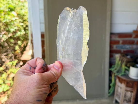Lemurian Quartz, Galactic Key Formation, 306g, Connection to Source, Bahia, Brazil V518