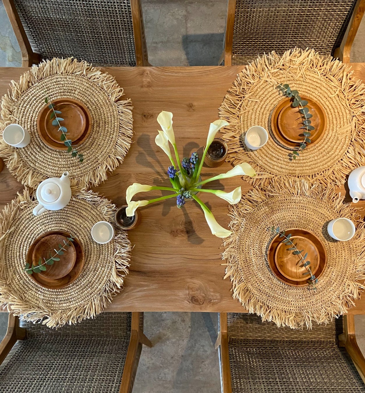 Teak Wood Dining Table - Etsy