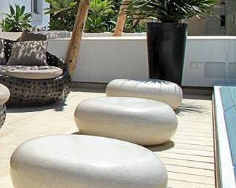 TERRAZZO COFFEE TABLE Natural for Indoors and Outdoors