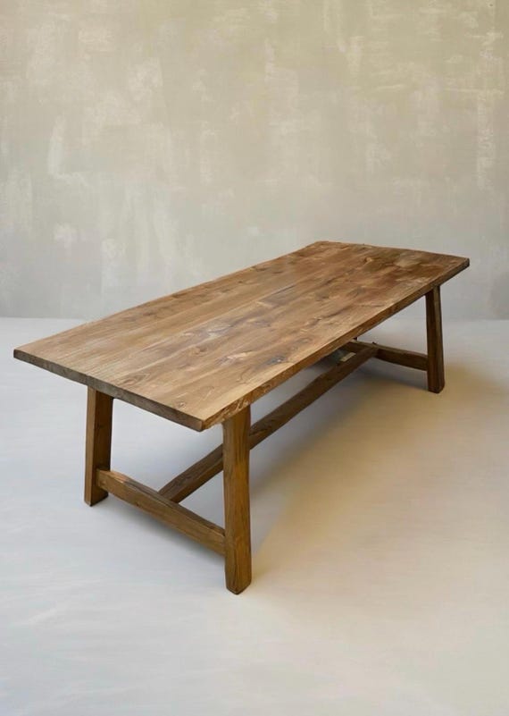 6- 8 Seater Refectory Dining Table - Reclaimed Teakwood 6- 8 Seater Refectory Dining Table - Reclaimed Teakwood