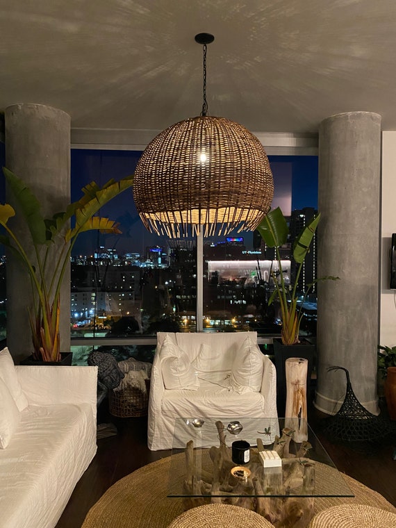 Woven bell 2024 pendant light