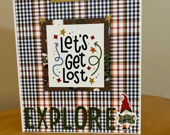 Scrapbooking Journal, Make your memories and use this book to journal your journey.