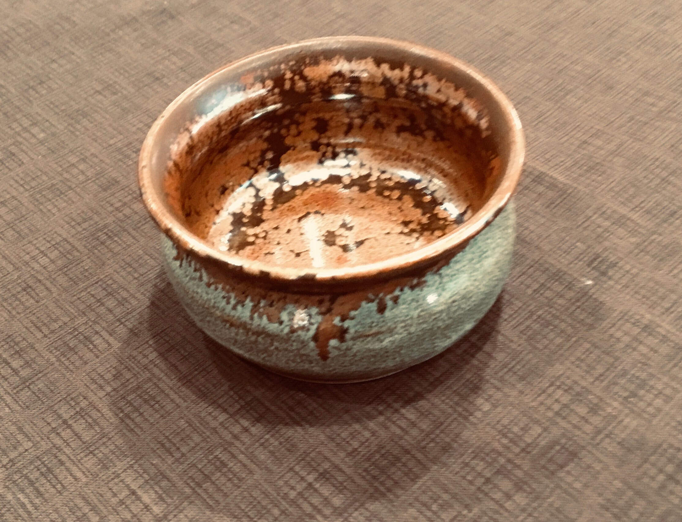 ANCIENT COPPER & SNOW 3”-3.5” Glazed Decorative Pots TJ7 - Etsy