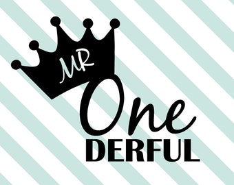 Download Mr onederful svg | Etsy