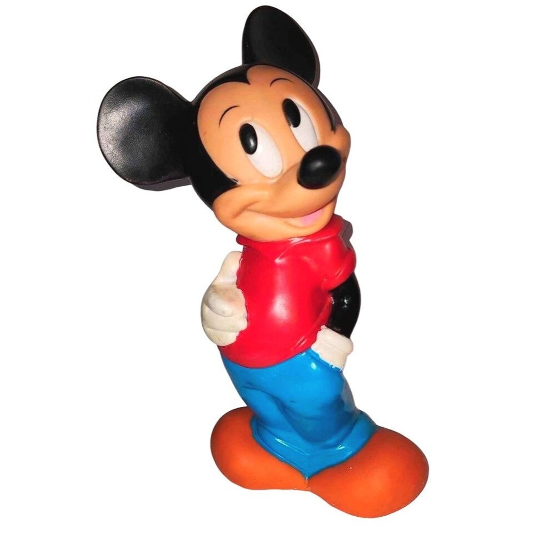 Vintage ILLCO Mickey Mouse Piggy Bank Walt Disney Company Etsy