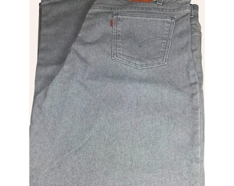 Pantalones vaqueros Levi's Strauss & Co. 540 Flex Denim grises de corte relajado para hombre, talla 44x32