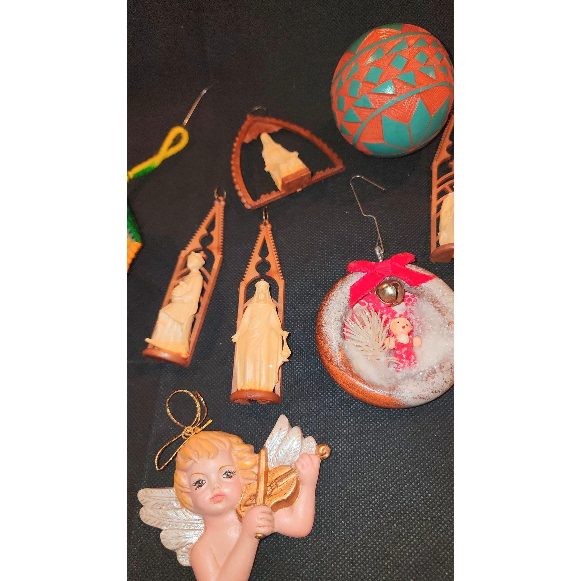 Vintage Christmas Ornament Collection Set of 13 Assortment - Etsy