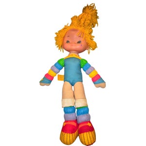 Vintage Rainbow Brite 18 &quot;&quot;Plüsch-Puppe 1983 Mattel Sammlerstück Spielzeug.&quot;