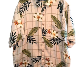 Premier International Mens XL Hawaiian Short Sleeve Shirt
