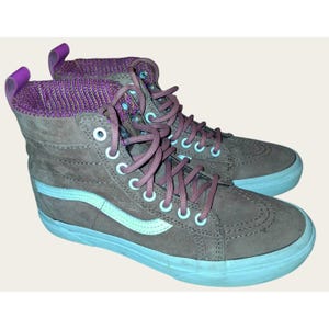 Vans Sk8-Hi High-Top Suede Sneakers Size 7.5