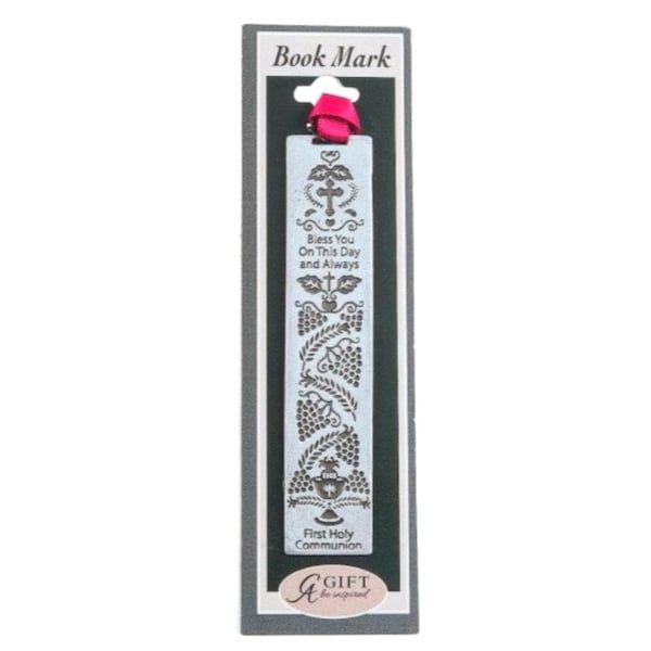 First Holy Communion Solid Pewter Engraved Bookmark Gift 85