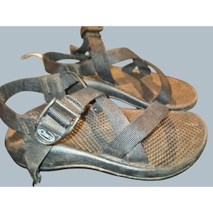 Chaco Kids Unisex Youth 2y  Black Adjustable Strap Outdoor Hiking Sandals