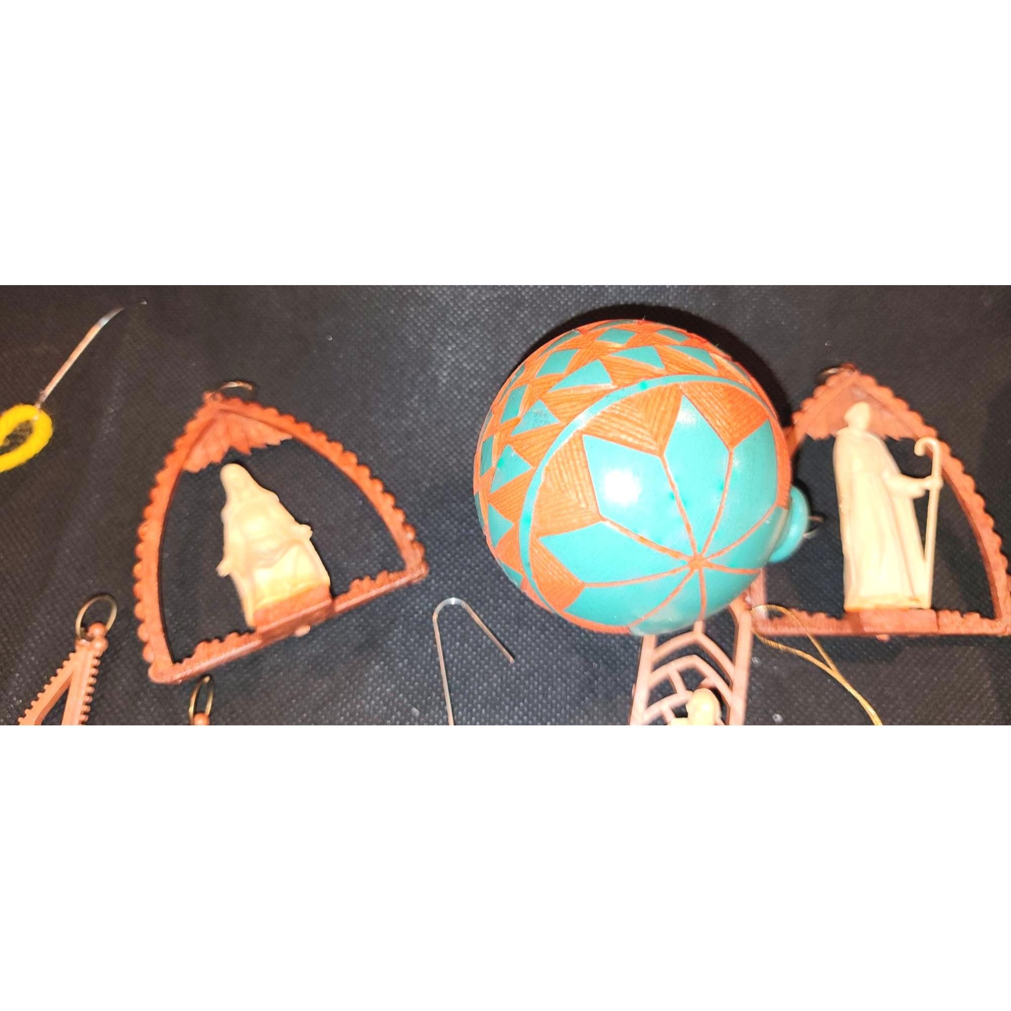 Vintage Christmas Ornament Collection Set of 13 Assortment - Etsy