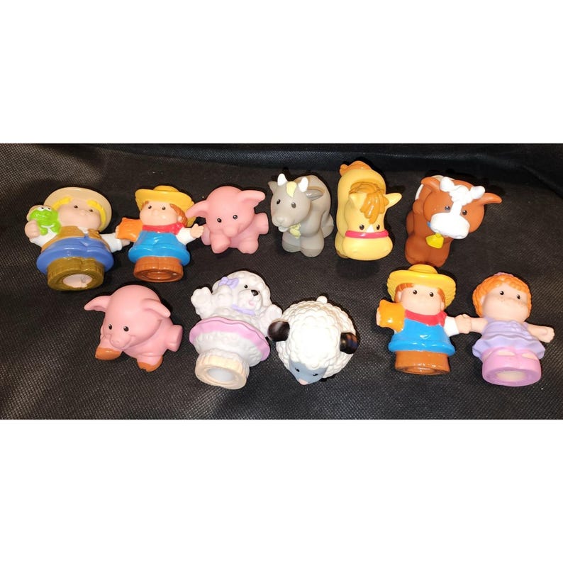 Little People Farm Animal Character Figures Set Mixed Lot - Etsy